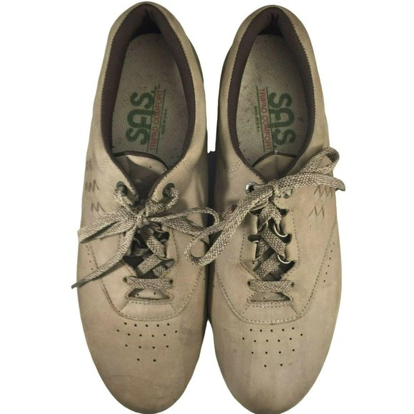 SAS Womens Free Time Leather Oxfords Tripad Comfort Walking Shoes Tan Size 11 M - Picture 5 of 12